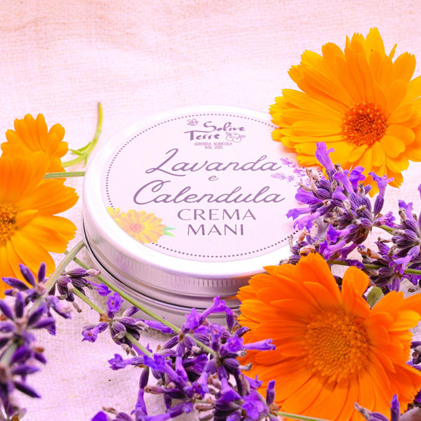 Crema mani lavanda e calendula